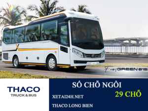 Xe Bus Thaco Evergreen 81S 29 Chỗ